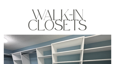 Walk-In Closets