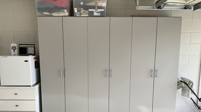 Tall Garage Cabinets Photo