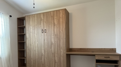 Wall Bed with Desk Photo