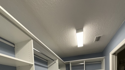 1-Primary Closet Looking Left to Right Photo