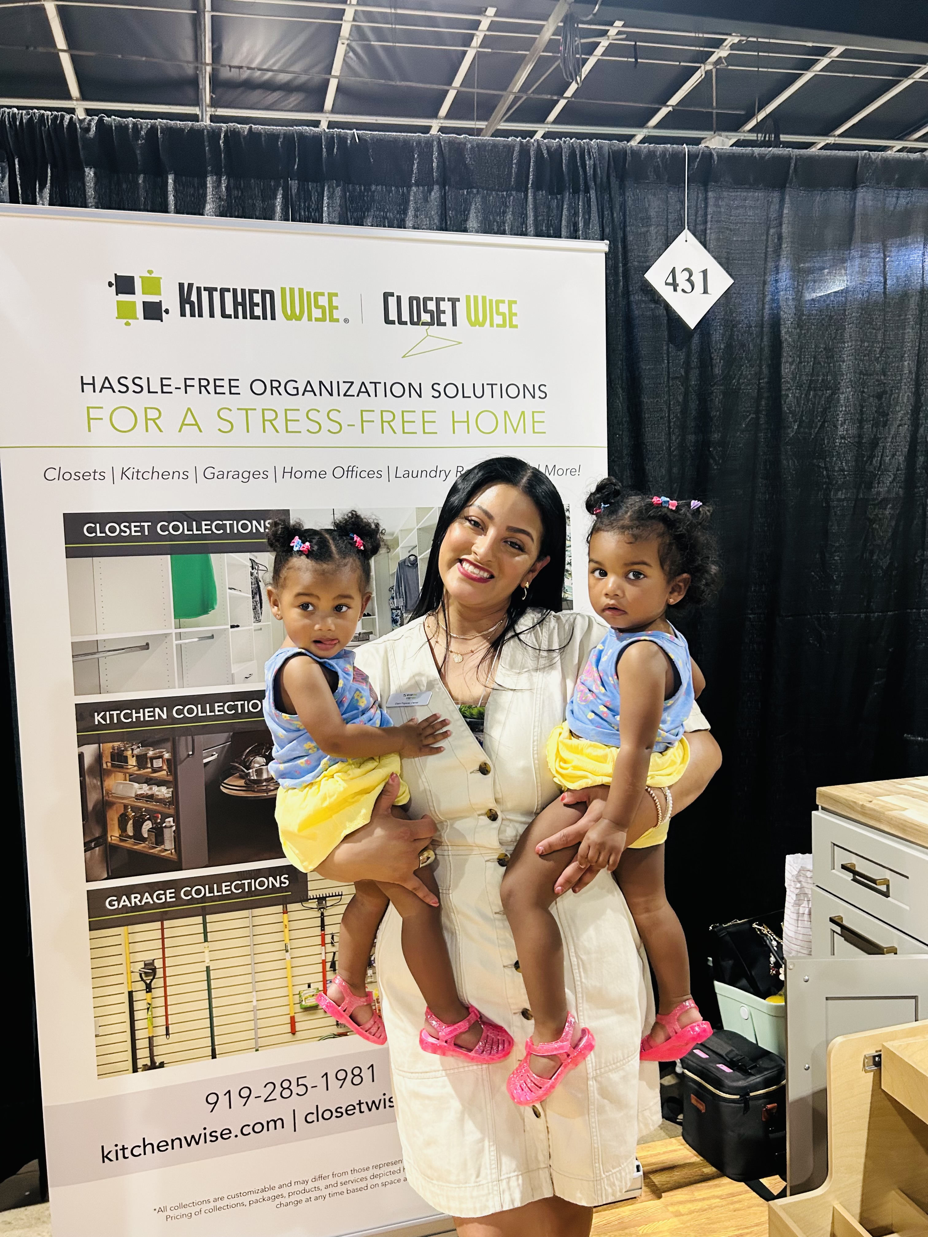 diani with twins